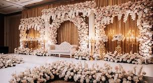 AV Stage Setup for wedding